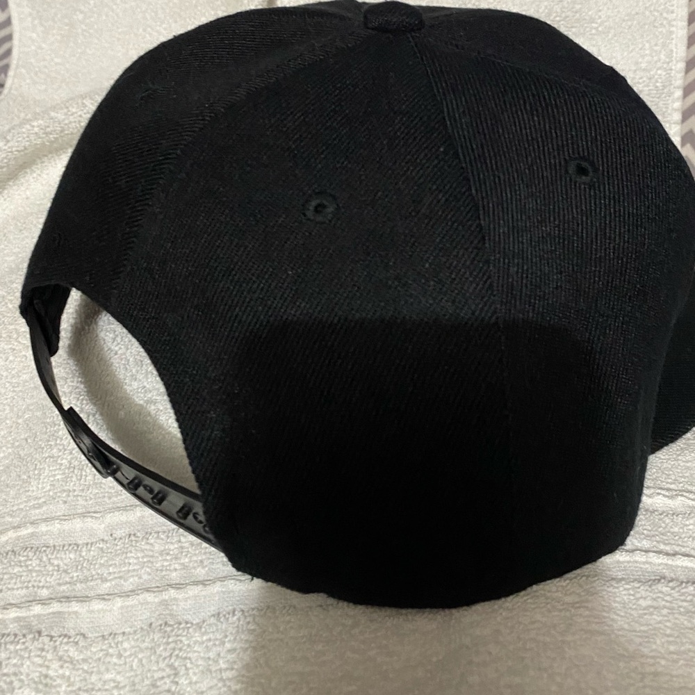 Black Snapback Hat - image 2